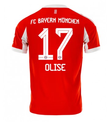Bayern Munich Michael Olise #17 Hemmatröja 2025-26 Kortärmad